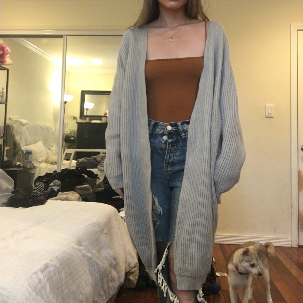 Knit cardigan